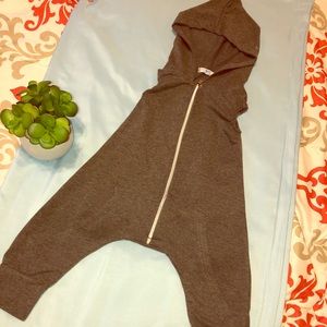 Sleeveless Hooded Toddler Romper
